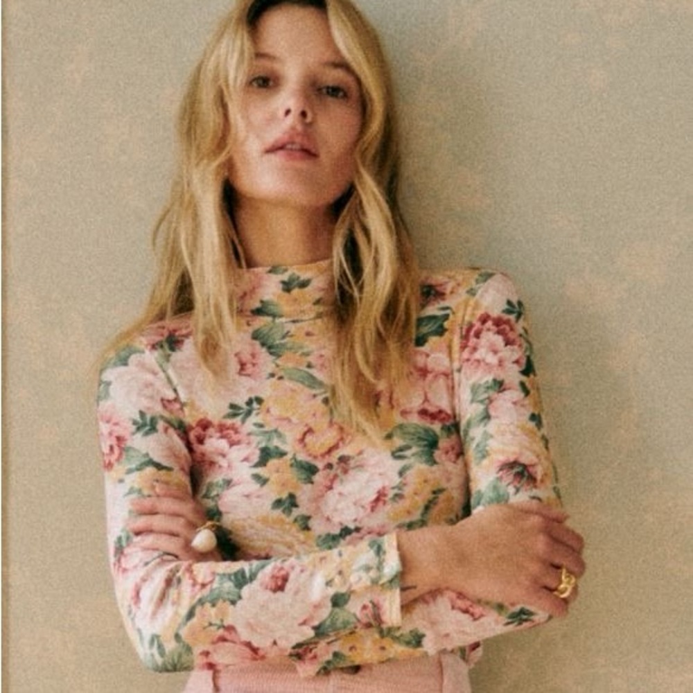 ISO - DO NOT BUY - Sézane Felix Jumper in London  Bouquet - Size M, L, or XL